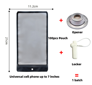 Sac anti-caméra pour téléphone, interdiction de prendre des <span class=keywords><strong>photos</strong></span> avec un téléphone portable, étuis pour téléphone interdits de prendre des <span class=keywords><strong>photos</strong></span>, pochette anti-photographie, sacs de sécurité pour <span class=keywords><strong>les</strong></span> employés d'usine - Product Image 5