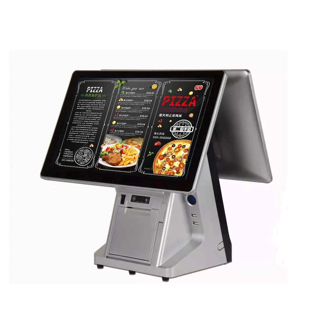 Cash Register manufacturer Windows system Fast food Shop All In One Pos machine For Supermarket