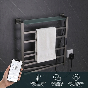 Produits populaires 220V électrique affichage mural Rechargeable <span class=keywords><strong>serviette</strong></span> chauffage porte-serviettes en acier moderne pour la maison - Product Image 1