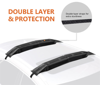 Support de planche de surf en polyester souple pour voiture, SUV, camion, coussin de toit universel antidérapant pour kayaks, planches de surf, SUP