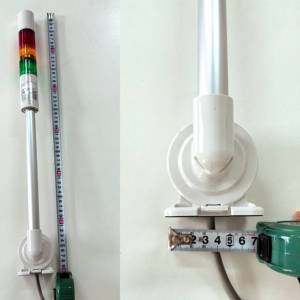 <span class=keywords><strong>Patlite</strong></span> กริ่ง85dB <span class=keywords><strong>LR4</strong></span> IP65 24V DC แบบหมุนได้ออกแบบให้มีสีขาวพับได้อุปกรณ์สายเคเบิลไฟแสดงสถานะ - Product Image 6