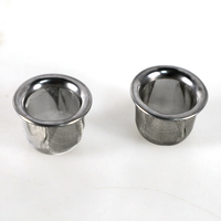 Penjualan Langsung Tutup Filter Cairan Kustom 304 316 Baja Tahan Karat 40 60 80 Mesh Saringan Kawat Anyaman untuk Hotel 1,5 Tahun