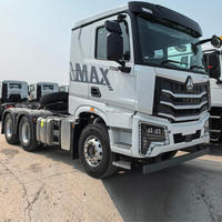 Camión tractor SINOTRUCK Howo Max 6x4 de servicio pesado, motor Euro 6 de 480HP, combustible diésel, camión tractor nuevo.