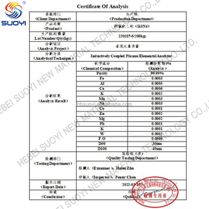 مسحوق الأسنان ، Zirconia YSZ ZrO2 للاستخدام في أطقم الأسنان - Product Image 4