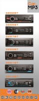 Kfz-FM-Transmitter MP3-Player mit 2 USB-Anschlüssen, SD-Kartensteckplatz, Schnelllade-Autoladegerät und 1 Jahr Garantie