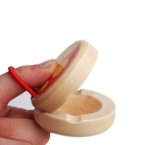 Stock <span class=keywords><strong>Castagnettes</strong></span> pour enfants Planche de <span class=keywords><strong>danse</strong></span> en bois Orff Basson Percussion Instrument de musique jouet pour développer le sens du rythme des bébés - Product Image 5