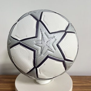 Ballon de football thermocollé souvenir 25e anniversaire, taille 4/5, qualité <span class=keywords><strong>match</strong></span> professionnel, PU, couleur et logo personnalisables, promotionnel - Product Image 5