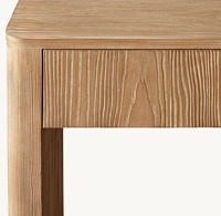 Meubles de salon au design moderne Table console haut de gamme en bois massif avec tiroirs