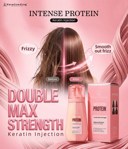 Shampooing Kératine Anti-Frisottis 600ml Lissant et Brillant pour Cheveux Frisés et Abîmés – Réparation Capillaire – Marque Privée OEM - Product Image 2