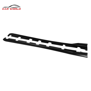 Kits de carrosserie pour IS200 IS300 2014-2020, jupes latérales en plastique ABS noir sans peinture, spoiler latéral IS350h - Product Image 3