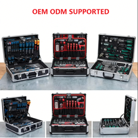Kit d'Outils Professionnel 408 Pièces pour Réparations Domicile & Auto en Gros – Jeu de Douilles avec Boîte à Outils Mécanique Robuste – Outils à Main OEM ODM