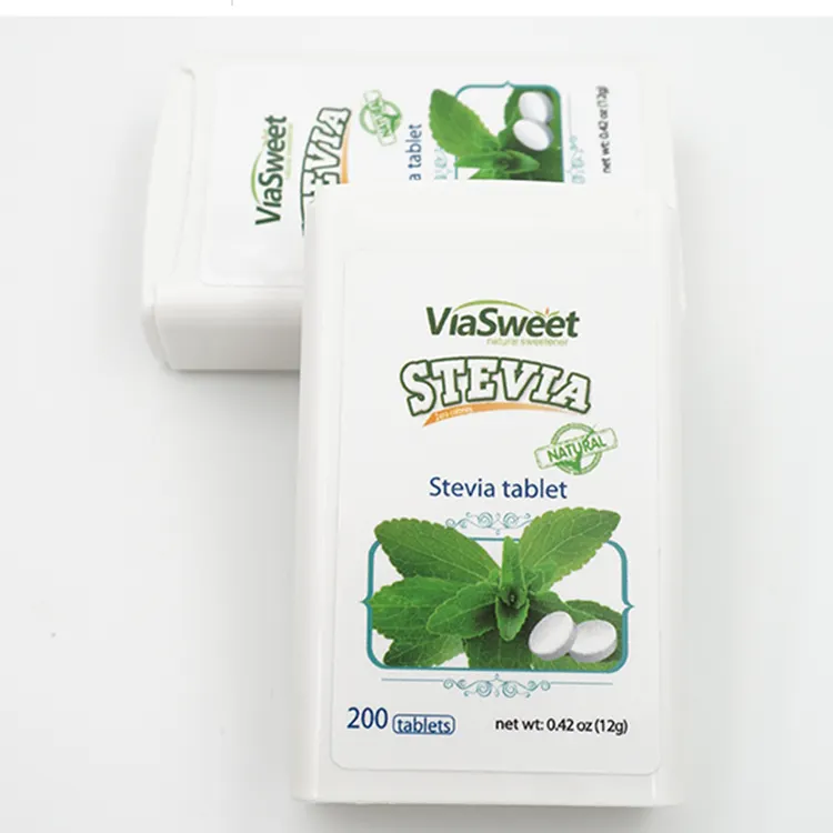 Stevia-dispensador de edulcorantes para café o té, tabletas de estevia naturales, igual a una cuchara de azúcar, 1 unidad