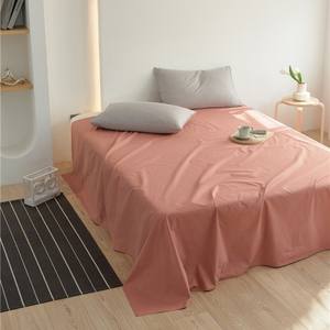 ผ้าฝ้ายแท้100% เรียบง่ายสีเส้นใยยาว40S, ผ้าปูที่นอนเส้นเรียบและเข้ารูป - Product Image 4