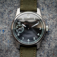 Montre automatique cadeau de mode avec bracelet en nylon vert montres de plongée mécaniques chères pour hommes