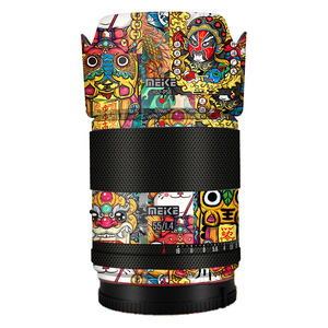 Sticker Skin 3M Wraps Film Protecteur Vinyle Decal Skin pour MEKE AF 55F1.4 STM E Mount Camera Lens Skin Sticker Personnalisable Pattern - Product Image 2