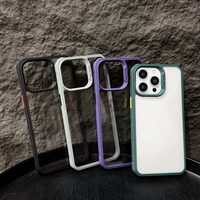 Coque de téléphone 2024 pour iPhone 15 14 13 12, coque de téléphone portable transparente antichoc pour iPhone 15
