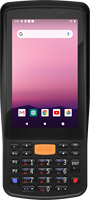 Smartphone Android Lecteur de codes-barres 2D PDA à main Lecteur NFC Communication RFID Utilisation industrielle PDA robuste à dents bleues