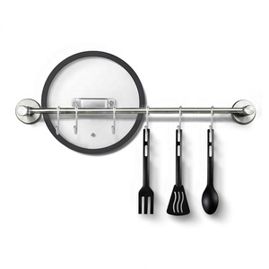 Sans clou <span class=keywords><strong>mural</strong></span> <span class=keywords><strong>pot</strong></span> cintre Outils crochets en acier inoxydable Sans Perçage ustensiles de cuisine <span class=keywords><strong>support</strong></span> suspendu - Product Image 1