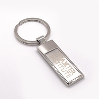 Porte-clés en métal personnalisé antique, promotionnel, en alliage de zinc, gravure par sublimation, logo d'hôtel, porte-clés en métal
