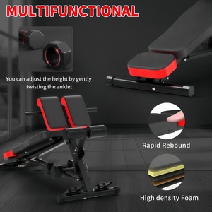 Banc de musculation multifonctionnel en acier CZFIT avec support pour barre, banc d'entraînement pliable et abordable pour la remise en forme - Product Image 4