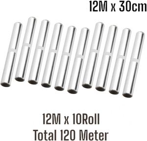 Rouleau de papier aluminium alimentaire jetable à prix d'usine, 12-20 microns, résistant aux hautes températures - Product Image 4