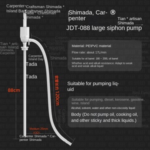 Pengda JW-606 Factory Direct Large Manual Plastic Oil Extractor Self-Suction Pipe <strong>Siphon</strong> Oil <strong>Pump</strong> Customizable Gear <strong>Pumps</strong> - Product Image 4