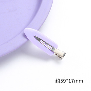 Pinces à <span class=keywords><strong>cheveux</strong></span> miniatures colorées YT Candy, sans plis, sans pliure, en résine, pour femmes, pour les franges - Product Image 5