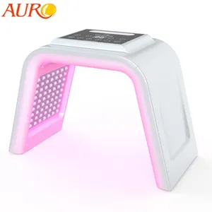 Máquina portátil de rejuvenescimento da pele em 7 cores PDT, terapia de luz LED, máquina facial profissional com nano spray