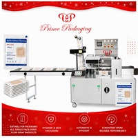 Máquina Empacadora Horizontal Automática Prince Packaging para Empaque Individual de Apósitos Adhesivos Estériles