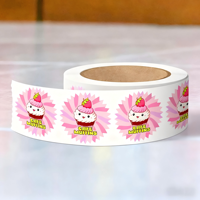 Label Produk Desain Pribadi Vinyl Bulat Oval Bentuk Tidak Beraturan Tahan Air Stiker Minyak Gulungan Kertas Cetak Logo Kustom Stiker Label