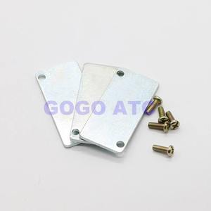 3V210/4V210-08 4V310โซลินอยด์วาล์วยึดแผ่นสีดำสำหรับท่อร่วม100M/200M/300M/400M อุปกรณ์ปะเก็นสกรูบอร์ดตาบอด - Product Image 2