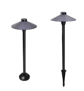 Outdoor Decorative Mushroom style garden lampLED COB 7W landscape lighting stand for pathway lawn light with spike