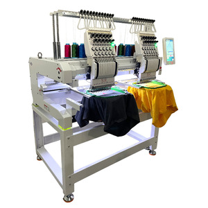 Shangchen Embroidery Machine 2 Head 360x510mm Computerized Multi Functional For T-Shirt Hat Garment - Product Image 2
