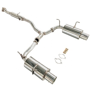 Phù hợp với 00-06 HONDA S2000 2.5 không gỉ "catback hệ thống ống xả 3.5" Muffler <span class=keywords><strong>tip</strong></span> - Product Image 4
