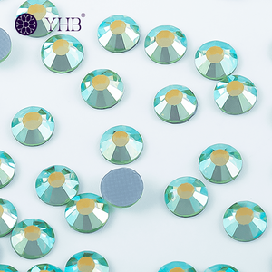 Strass di Alta Qualità SS0 SS2 SS3 Multi-Misura Pietre di Cristallo Flatback Termoadesive - Product Image 2