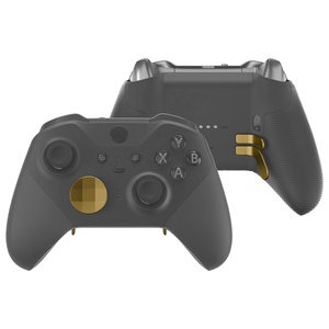 ปุ่ม D-pad แม่เหล็กสีทองเมทัลลิกแบบเปลี่ยนได้ EXtremeRate พร้อมปุ่ม Paddle ด้านหลังสำหรับคอนโทรลเลอร์ Xbox One Elite - Product Image 2