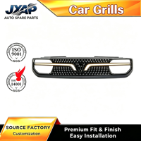 Grille avant en plastique d'origine JAXP avec éclairage LED pour Vinfast VF3 2023 2024, accessoires de voiture
