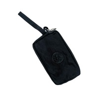 Porte-monnaie en tissu nylon de style coréen pour femmes, design long et tendance, fermeture éclair à trois couches, grande capacité, portable, utilisation quotidienne, téléphone
