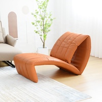 Fauteuil de salon moderne italien pliable 2025, chaise longue pour salon, extérieur, école, villa - Nouveau design élégant