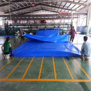 Bâche en PE d'extérieur personnalisée 220GSM pour meubles de jardin, couverture de voiture, camion, <span class=keywords><strong>camping</strong></span> - Product Image 4