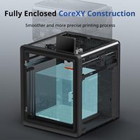 Imprimante 3D Anycubic Kobra S1 Combo, vitesse élevée 600 mm/s, 4 couleurs, 8 couleurs, CoreXY, volume d'impression 250x250x250 mm, 320 ° C Hotend