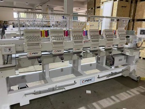 Máquina de Bordar Computarizada Comercial Opek de 6 Cabezas y 15 Agujas, Alta Precisión, 1200 RPM, Área de Bordado de 400x450, Industrial - Product Image 4