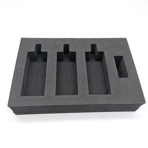 Boîte personnalisée découpée en <span class=keywords><strong>mousse</strong></span> d'emballage pour flacon compte-gouttes insert en <span class=keywords><strong>mousse</strong></span> éponge PU absorbant les chocs emballage <span class=keywords><strong>de</strong></span> produits <span class=keywords><strong>forme</strong></span> personnalisée - Product Image 6