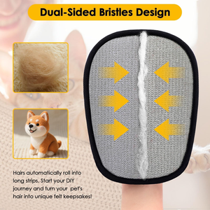 Guantes para Perros y Gatos de Nuevo Diseño, Guantes para el Cuidado de Mascotas, Guantes para Eliminar el Pelo de las Mascotas, Removedor de Pelo para Perros - Product Image 6