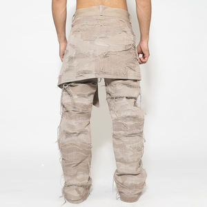 DIZNEW Jeans Fabricante Personalizado Hombres Calidad Culottes Jeans Estilo Punk Marca Jeans Pantalones para hombres - Product Image 2