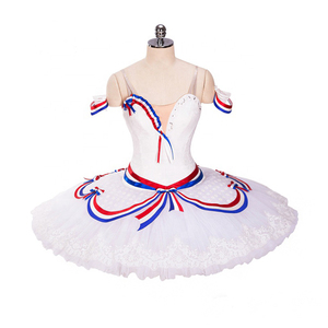 Tutu de ballet classique professionnel pour adultes <span class=keywords><strong>et</strong></span> enfants, tutu plat blanc Lago <span class=keywords><strong>des</strong></span> <span class=keywords><strong>cygnes</strong></span>, costume de danse de ballerine, robe de ballet pour filles <span class=keywords><strong>et</strong></span> femmes - Product Image 4