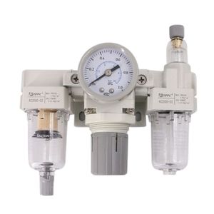ตัวประมวลผลลม Falcon Air Source Processor รุ่น AC2000-02 แบบสามทาง พร้อมเกจวัดแรงดัน ระบบระบายน้ำอัตโนมัติ อะไหล่ระบบนิวเมติก - Product Image 3