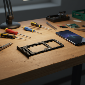 Bandeja de Repuesto para Tarjeta Micro SD, Doble SIM, para Samsung Galaxy S20 Ultra 5G, Pieza de Plástico - Product Image 3