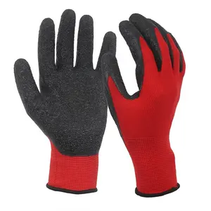 Маслостойкие латексные защитные перчатки с резиновым покрытием, 10 г