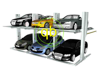 2 étages 2.3 2.7 3.2 Tonnes Garage domestique Système de garage à deux niveaux Gerbeur de voiture vertical à 2 étages Stationnement simple à double niveau